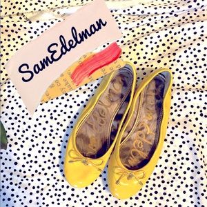 Sam Edelman Felicia patent leather flats 8.5